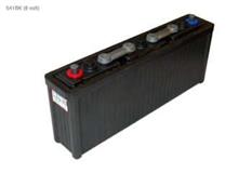 Classic Black Rubber Battery 6 volt - type: 541BK ʍry Battery No Acid)