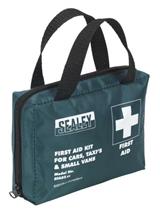 Sealey SFA02 - First Aid Kit Medium for Cars, Taxis & Small Vans - BS 8599-2 Compliant