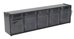 Sealey APDC5 - Stackable Cabinet Box 5 Bins