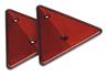 Sealey TB17 - Rear Reflective Red Triangle Pack of 2