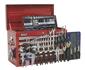 Sealey AP33059COMBO - Topchest 5 Drawer with Ball Bearing Runners - Red & 138pc Tool Kit