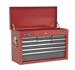 Sealey AP22509BB - Topchest 9 Drawer with Ball Bearing Runners - Red/Grey