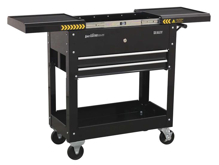 Sealey AP705MB - Mobile Tool & Parts Trolley - Black