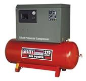 Sealey SAC72775BLN - Air Compressor 270L Belt Drive 7.5hp 3ph 2-Stage with Cast Cylinders Low Noise