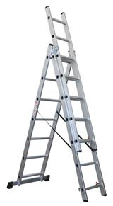 Sealey ACL307 - Aluminium Extension Combination Ladder 3x7 EN 131