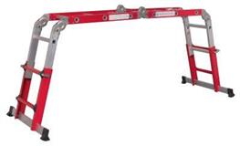 Sealey AFPL2 - Aluminium Multipurpose Ladder EN131 Adjustable Height