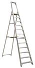 Sealey AXL12 - Aluminium Step Ladder 12-Tread Industrial BS2037/1