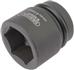 Draper 05129 (425-Mm) - Expert 60mm 1" Square Drive Hi-Torq 6 Point Impact Socket