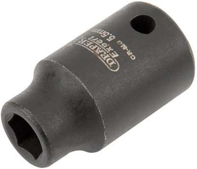 Draper 05008 𨐆-Mm) - Expert 5.5mm 1/4" Square Drive Hi-Torq 6 Point Impact Socket