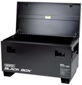Draper 05544 �/B) - Black Box&#174; ʌontractors Storage Box)