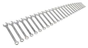 Sealey S0401 - Combination Spanner Set 25pc Metric