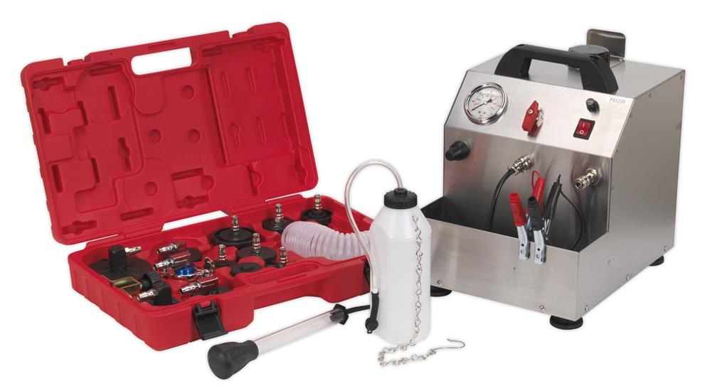 Sealey VS0207 - Brake & Clutch Pressure Bleeder Kit 12V