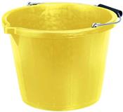 Draper 10636 ʋKT/Y) - 14.8L Bucket - Yellow