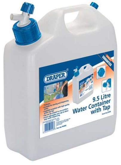 Draper 23246 (PWB9.5) - 9.5L Water Container with Tap