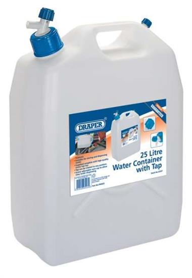 Draper 23247 (PWB25) - 25L Water Container with Tap