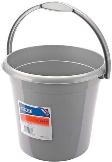 Draper 24777 ⣛G) - 9L Plastic Bucket