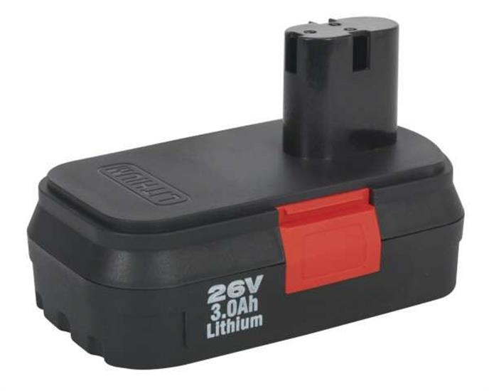 Sealey CP2600BP - Cordless Power Tool Battery 26V 3Ah Li-ion for CP2600