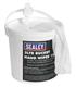 Sealey SCW3 - Hand Wipes Bucket 3ltr Pack of 150
