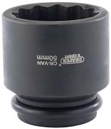 Draper 33319 �-MM) - Expert 50mm 3/4" Sq. Dr. Hub Nut Impact Socket