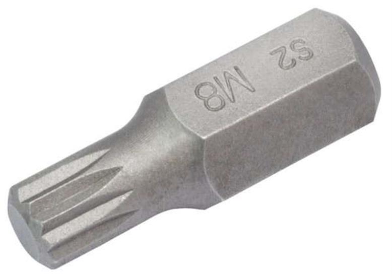 Draper 33341 (YMH40/SC/B) - M8 x 30mm XZN 10mm Insert Bit for Mechanics Bit Sets