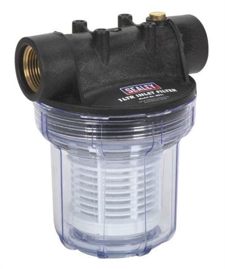 Sealey WPF1 - Inlet Filter for Surface Mounting Pumps 1ltr