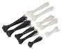 Sealey CT600BW - Cable Ties Assorted Black/White Pack of 600