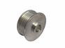 WOSP LMP083-15-HA - 49mm OD. Steel multi-groove pulley PV4. 15mm Bore
