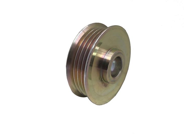 WOSP LMP084-15 - 55mm O.D. Steel multi-groove pulley PV4 15mm bore