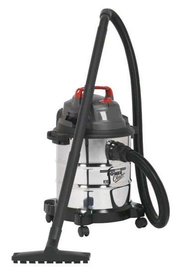 Sealey PC195SD - 20ltr Wet & Dry Vacuum Cleaner 1250W Stainless Bin