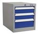 Sealey API16 - Industrial Triple Drawer Unit for API Series Workbenches
