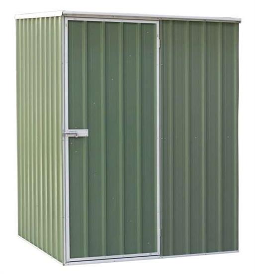 Sealey GSS1515G - Galvanized Steel Shed Green 1.5 x 1.5 x 1.9mtr