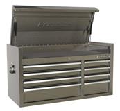 Sealey PTB104008SS - Topchest 8 Drawer 1055mm Stainless Steel Heavy-Duty