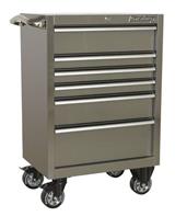 Sealey PTB67506SS - Rollcab 6 Drawer 675mm Stainless Steel Heavy-Duty
