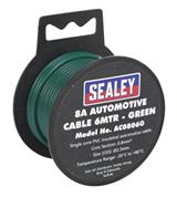 Sealey AC0806G - Automotive Cable 8A 6mtr Green