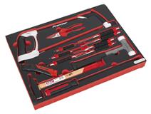 Sealey TBTP06EU - Tool Tray with Hacksaw, Hammers & Punches 13pc