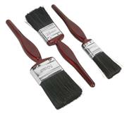 Sealey SPBS3 - General Purpose Paint Brush Set 3pc