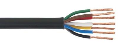 Sealey AC24207CTH - Thin Wall Cable 7 x 0.75mm² 24/0.20mm 30mtr Black
