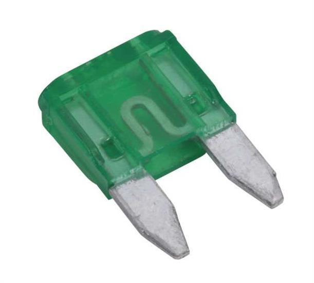 Sealey MBF3050 - Automotive MINI Blade Fuse 30A Pack of 50
