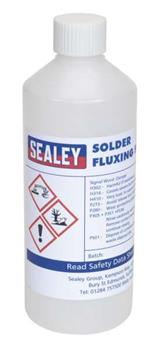 Sealey SOLFLUX - Solder Fluxing Fluid 500ml Bottle