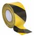 Sealey BTBY - Hazard Warning Barrier Tape 48mm x 50mtr Black/Yellow Non-Adhesive