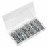 Sealey AB001SP - Split Pin Assortment 555pc Small Sizes Imperial & Metric