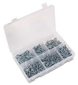 Sealey AB062STCS - Self Tapping Screw Assortment 510pc Countersunk Pozi Zinc DIN 7982