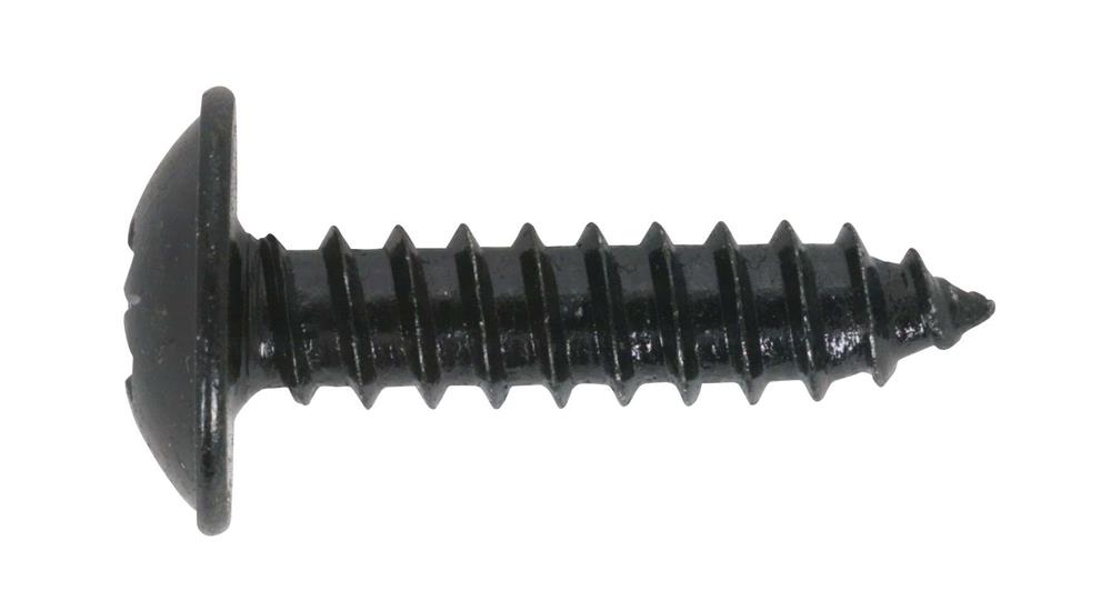 Sealey BST4813 - Self Tapping Screw 4.8 x 13mm Flanged Head Black Pozi BS 4174 Pack of 100