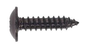 Sealey BST4819 - Self Tapping Screw 4.8 x 19mm Flanged Head Black Pozi BS 4174 Pack of 100
