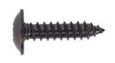 Sealey BST4819 - Self Tapping Screw 4.8 x 19mm Flanged Head Black Pozi BS 4174 Pack of 100