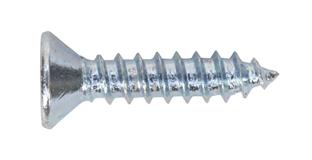 Sealey ST3516 - Self Tapping Screw 3.5 x 16mm Countersunk Pozi DIN 7982 Pack of 100