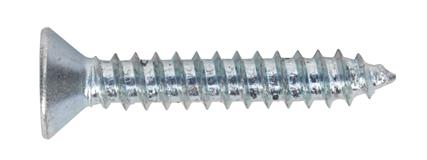 Sealey ST4225 - Self Tapping Screw 4.2 x 25mm Countersunk Pozi DIN 7982 Pack of 100