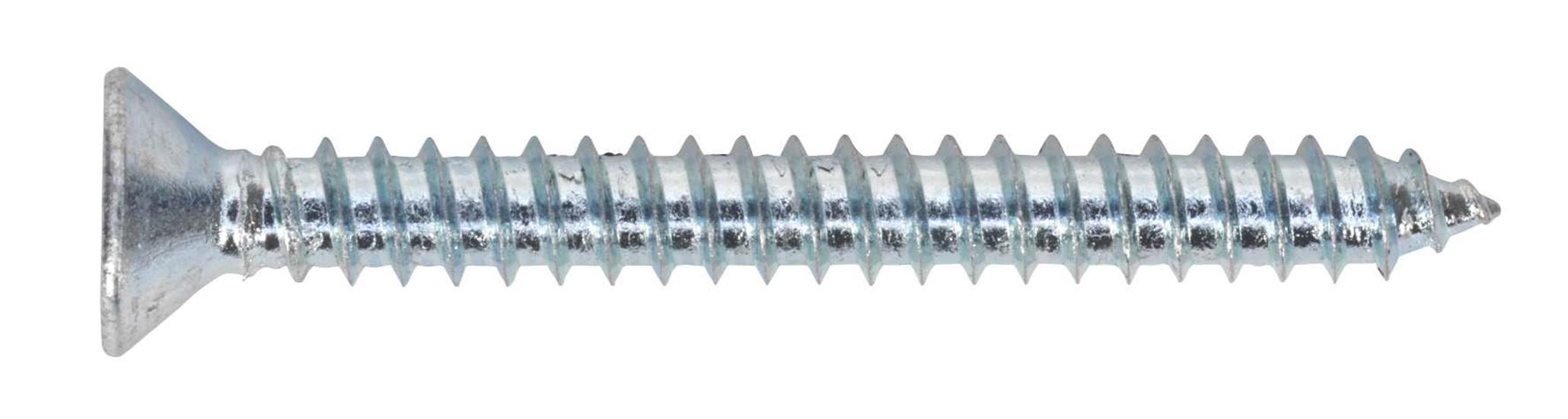 Sealey ST4238 - Self Tapping Screw 4.2 x 38mm Countersunk Pozi DIN 7982 Pack of 100