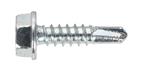 Sealey SDHX4819 - Self Drilling Screw 4.8 x 19mm Hex Head Zinc DIN 7504K Pack of 100