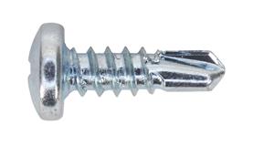Sealey SDPH4213 - Self Drilling Screw 4.2 x 13mm Pan Head Phillips Zinc D7504N Pack of 100